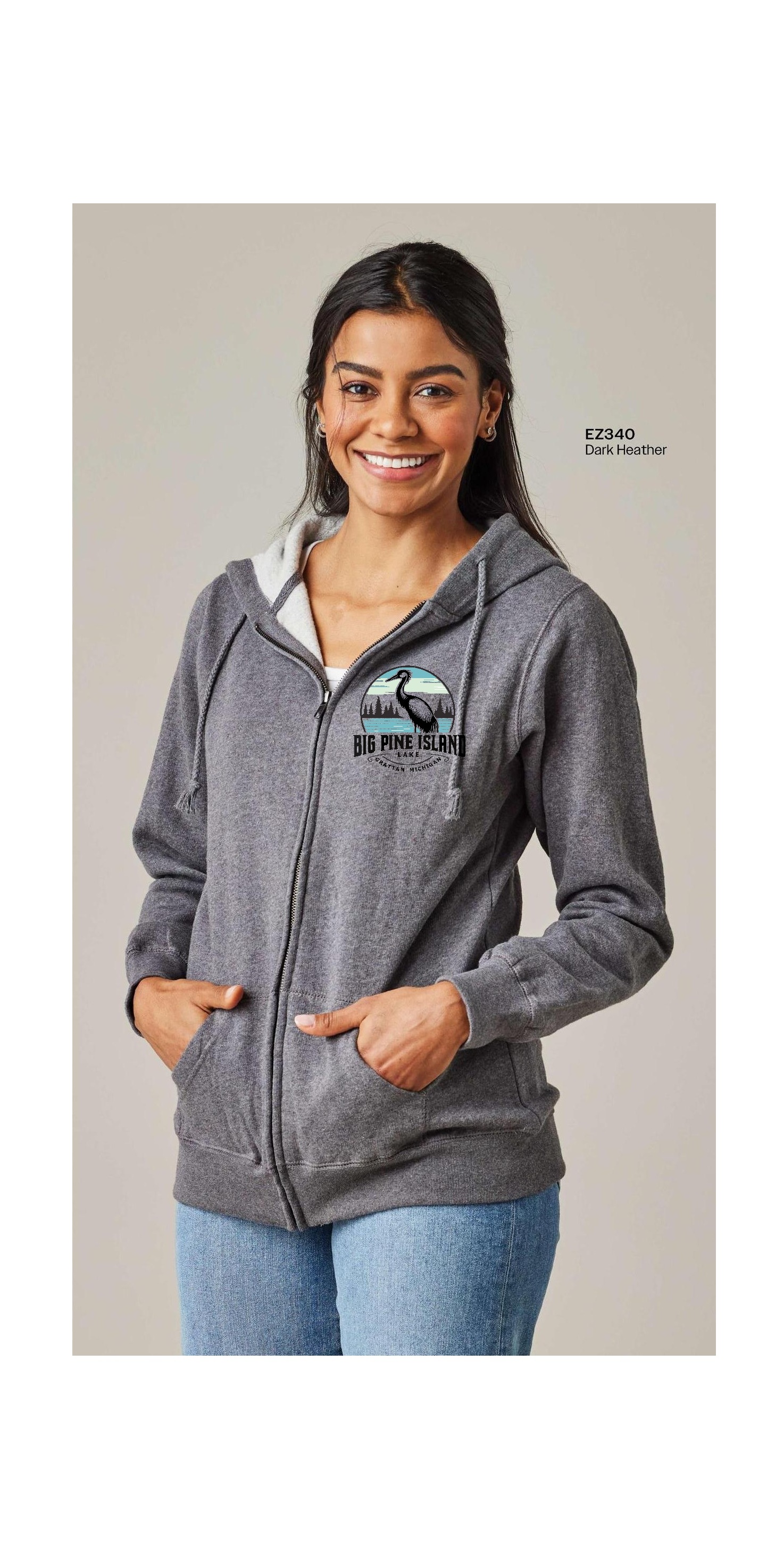 Women’s classic fleece full zip